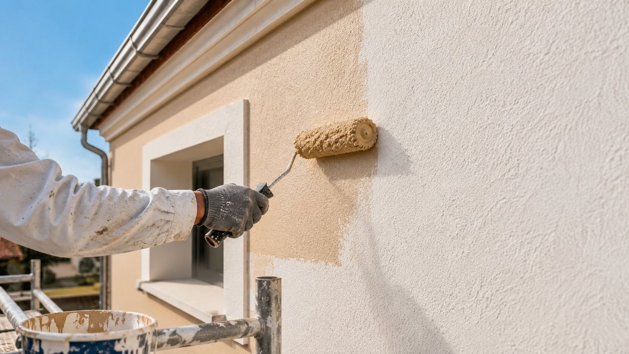 Peinture Extérieure — Artisan Couverture Beloni, artisan en Creuse